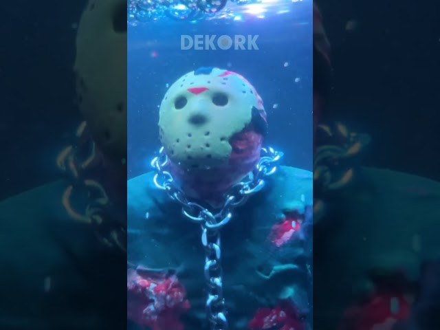 Vídeo relacionado con Dzhzuj Jason Voorhees Collector Water Lamp Night Light,Friday The 13th Part 6 Jason Lives Final Display,Halloween Decorative Light Table Lamp Home Decor Unique Gift