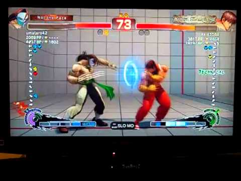SSF4 AE v2012 Ranked - umataro42 (Vega) vs Aki43088 (Guy) 05