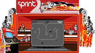 Sprint 2! (Arcade - Atari / Kee Games)