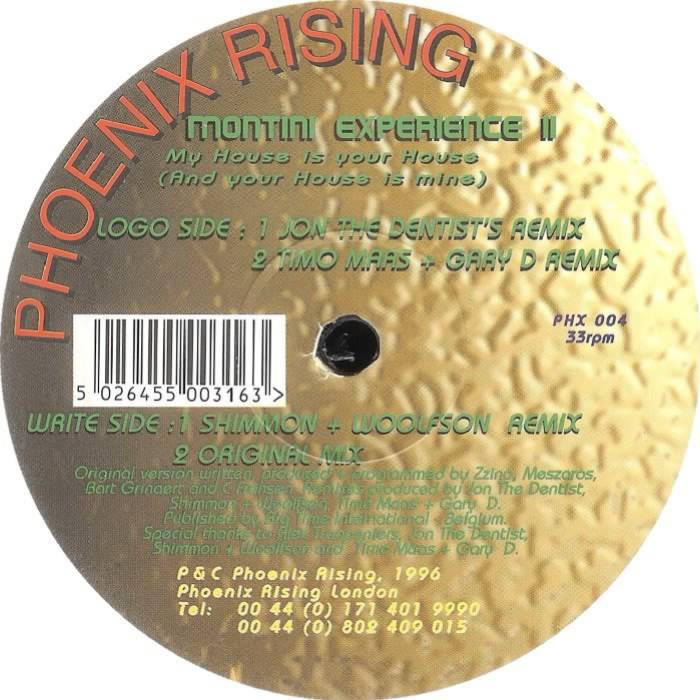 Montini Experience II - My House Is Your House (Original Mix)