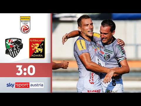 Erster Sieg unter Trainer Dutt | Wolfsberger AC - FC Admira Wacker | Highlights - ADMIRAL Bundesliga