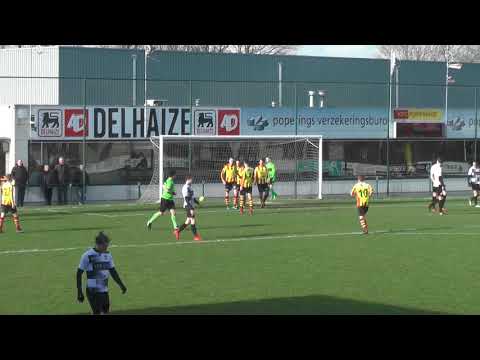KFC Poperinge - KRC Waregem 6-2 op 10.03.2019: de 4-1!