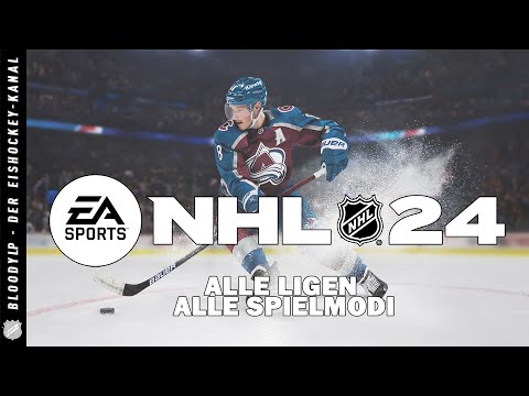 NHL 24 🏒 Alle Ligen - Alle Spielmodi ★ NHL 24