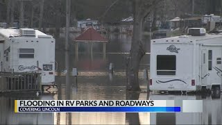 Flooding in Lincoln, AL
