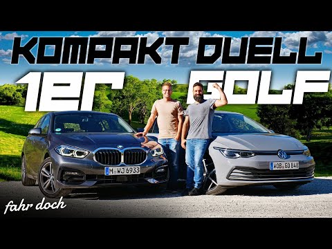 10.000€ UNTERSCHIED?! BMW 118d f40 vs VW GOLF 8 2.0 TDI VERGLEICH | Fahr doch