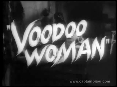 1957 VOODOO WOMAN - Trailer - Marla English, Mike Connors
