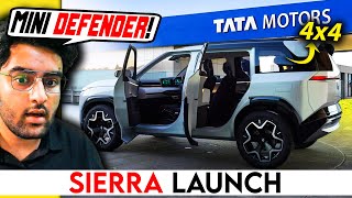 "Defender Patents in Sierra" Tata's Comeback Plan with 2025 Mega Sierra Launch !