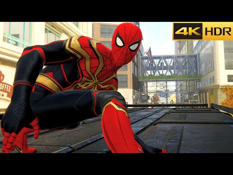 Spider-Man Remastered No Way Home Suit (RTX-4090) 4K 60FPS HDR + Ray tracing Gameplay