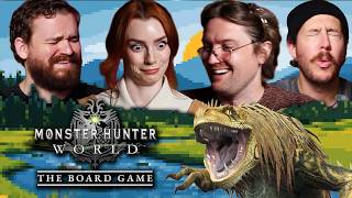 First Time Playing Monster Hunter World The Board Game! | Hunt A Great Jagras