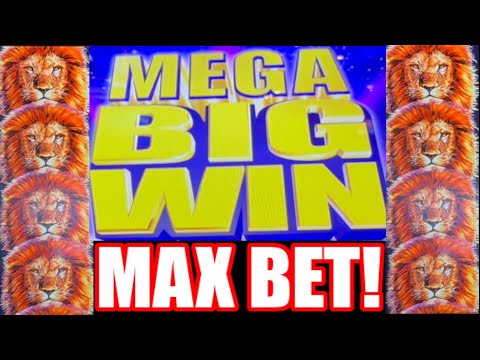 **INSANE MEGA BIG WIN!!!** MAX BET!!! King of Africa Slot Machine