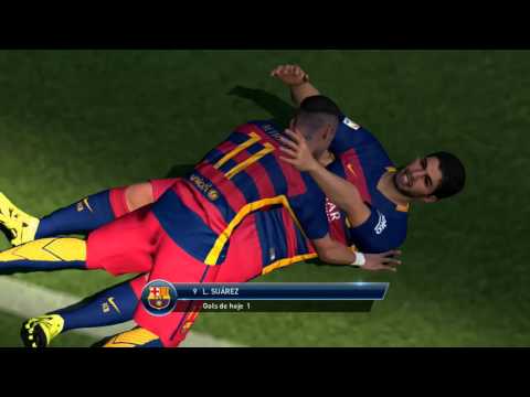 PES 2016 - Barcelona vs Celta 14/02/16