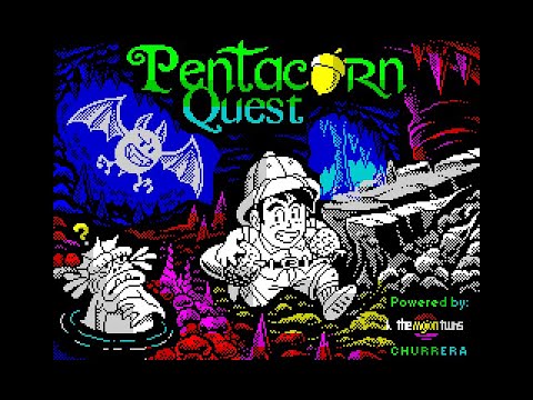 Pentacorn Quest Review for the Sinclair ZX Spectrum by John Gage