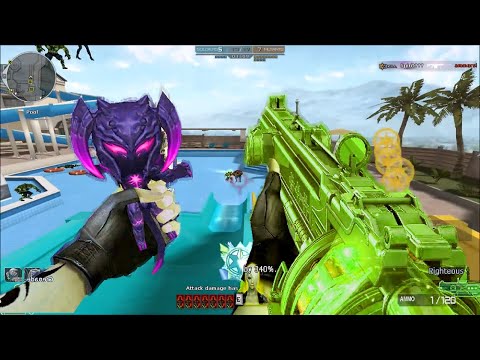 Crossfire NA Trash ( Đột Kích ) 2.0 : Shotgun Righteous Gold - Hero Mode X - Zombie V4