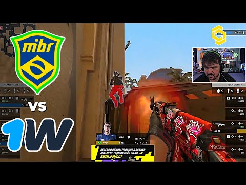 MIBR VS 1WIN - CCT 2023 ONLINE FINALS 3 (MIRAGE - MAPA 2 MD3)