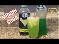 How To Make A Midori Sour (SUPER EASY!)