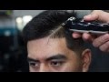 MID SKIN FADE TUTORIAL | COMB OVER | SIDE PART | BY VICK THE BARBER - HD