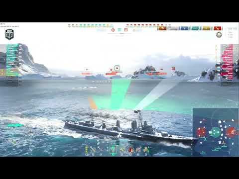 Destroyer Shimakaze  Straight through the middle   World of Warships