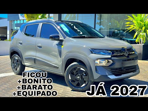 DIRIGI O NOVO RENAULT KWID OUTSIDER 2027 | CHEGOU COM VÁRIAS MUDANÇAS CONFIRA!!