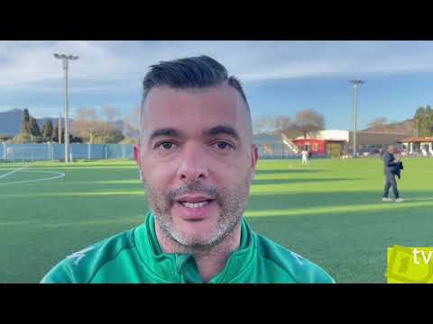 Cristian Dessì allenatore Sant'Elena 27-02-2022 - Diario Sportivo