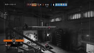 レインボーシックスシージ　LIVE　初心者の成り上がり