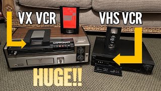 This 1976 VTR Is a Real "Time Machine"! Quasar VR1000 VX Format Video Recorder