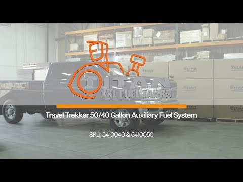 Titan Fuel Tanks Travel Trekker 50/40 Gallon Auxiliary Fuel System Install | 5410050 & 5410040