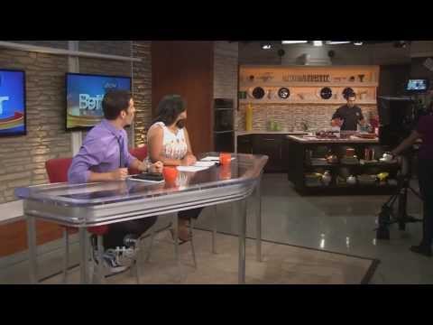 JD Complements Kimberley Locke About Her Dress