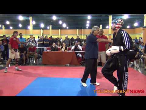 Unknown vs Alex Lane Men's Fighting Semi Final at US Open 2012