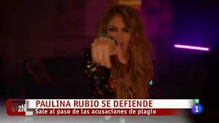 PAULINA RUBIO SE DEFIENDE DEL PLAGIÓ