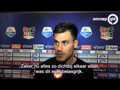 NEC terug in de subtop na 1-0 thuiszege op Heracles