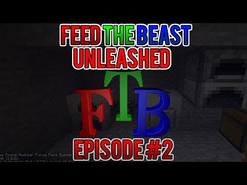 Minecraft FTB Unleashed! - Episode 2 - Generator And MACERATOR!!!!