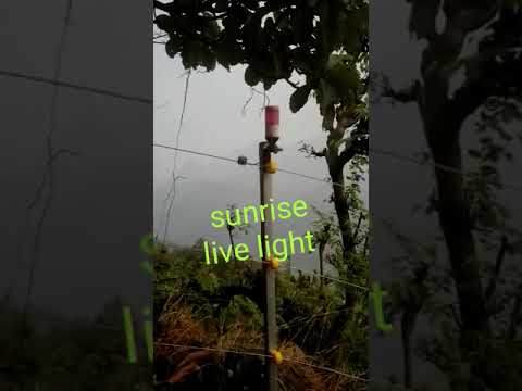 Solar fencing post lights