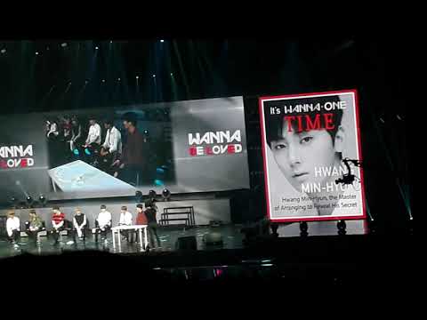Wanna one In sg - Hwang Min Hyun Time