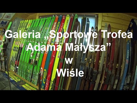 🇵🇱 Galeria „Sportowe Trofea Adama Małysza” w Wiśle. Śląskie. Polska. Poland.