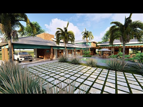 ( P - 054 ) CASA EM L PARA CHACARA COM 3 SUITES