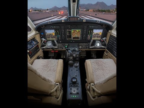 Beech King Air AeroVue Avionics Flight Trial
