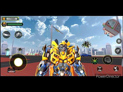 #bumblebee (2) part7; Robot Car Transform 2020: Robo War ( Robot Superhero Games ) Android Gameplay