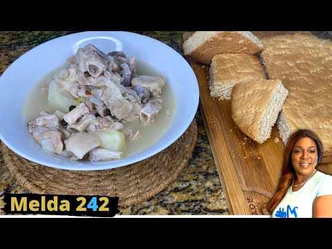 PIG FEET SOUSE AND JOHNNY CAKE (A Bahamian Ting)