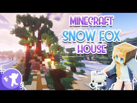 Minecraft WHITE FOX House Tutorial