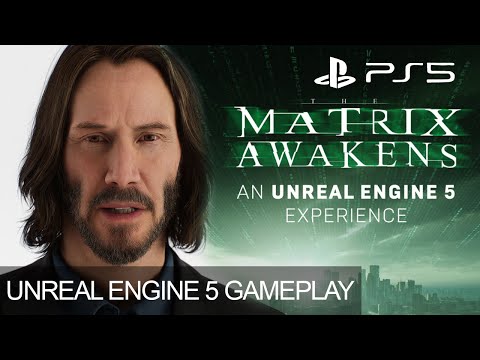 The Matrix Awakens Full Demo Walkthrough Gameplay Unreal Engine 5 PS5 No Commentary