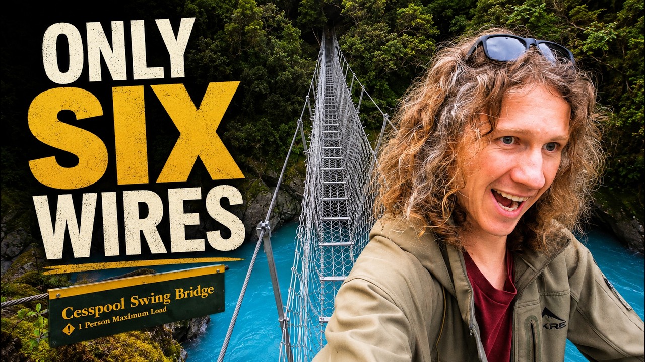 The Scenic Route West Coast finale featuring the Cesspool Swing Bridge