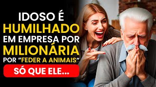 IDOSO é HUMILHADO em Empresa por MILIONÁRIA por "FEDER A ANIMAIS", Só que ELE...
