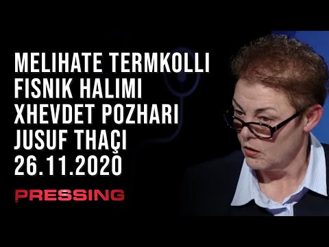 PRESSING, Melihate Termkolli, Fisnik Halimi, Xhevdet Pozhari, Jusuf Thaçi – 26.11.2020 | T7