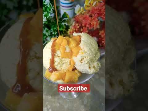 Mango 🥭 ice cream 🍨 #shorts #shortvideo #youtubeshorts #ice cream #subscribe my channel plzzz #yummy