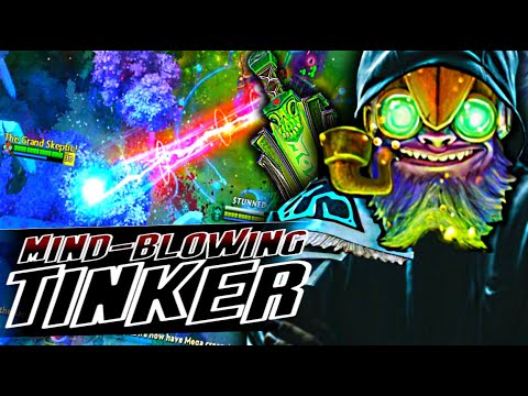 MIND-BLOWING EPIC GAME THE GREATEST BATTLE | DOTA 2 TINKER GAMEPLAY