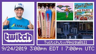 9/24/2019 Commodore Amiga IRL Variety Stream - Outrun, Space Harrier, Another World & More!