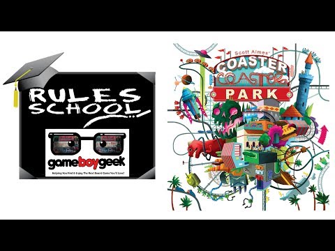 Learn How to Play Coaster Park (Rules School) with the Game Boy Geek