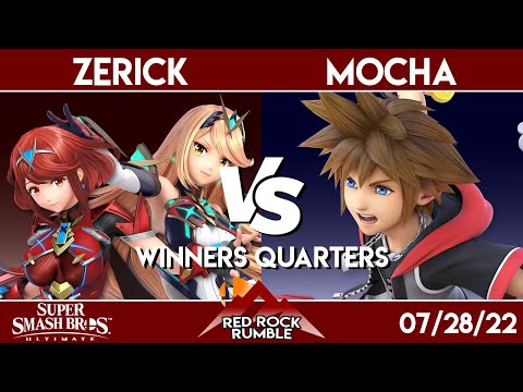 Red Rock Rumble #139 - Zerick (Pyra/Mythra) VS. Mocha (Sora) - Winners Quarters - Smash Ultimate