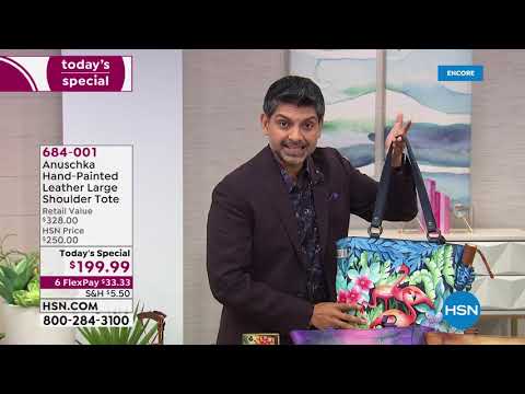 HSN | Anuschka Handbags 03.24.2020 - 02 AM