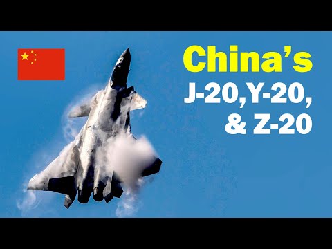 China's Three Musketeers : J-20, Y-20, and Z-20 forming the most powerful air combat fleet